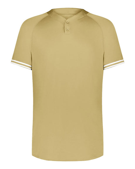 Augusta Sportswear Men's Cutter Henley Jersey. 6905 - Vegas Gold/ White