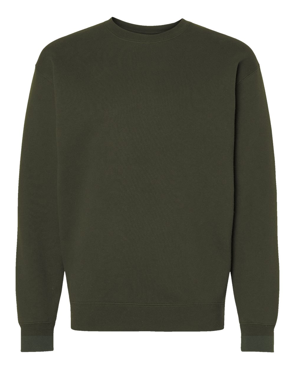 Independent Trading Co. Unisex Heavyweight Crewneck Sweatshirt. IND3000 - Army