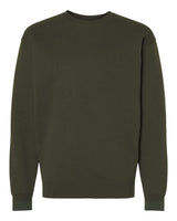 Independent Trading Co. Unisex Heavyweight Crewneck Sweatshirt. IND3000 - Army