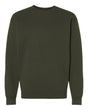 Independent Trading Co. Unisex Heavyweight Crewneck Sweatshirt. IND3000 - Army