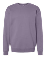 Independent Trading Co. Unisex Heavyweight Crewneck Sweatshirt. IND3000 - Plum