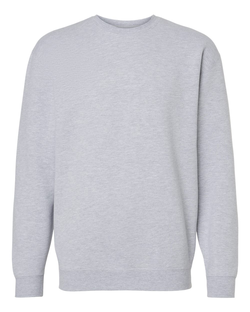 Independent Trading Co. Unisex Heavyweight Crewneck Sweatshirt. IND3000 - Grey Heather