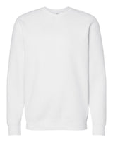 Independent Trading Co. Unisex Heavyweight Crewneck Sweatshirt. IND3000 - White