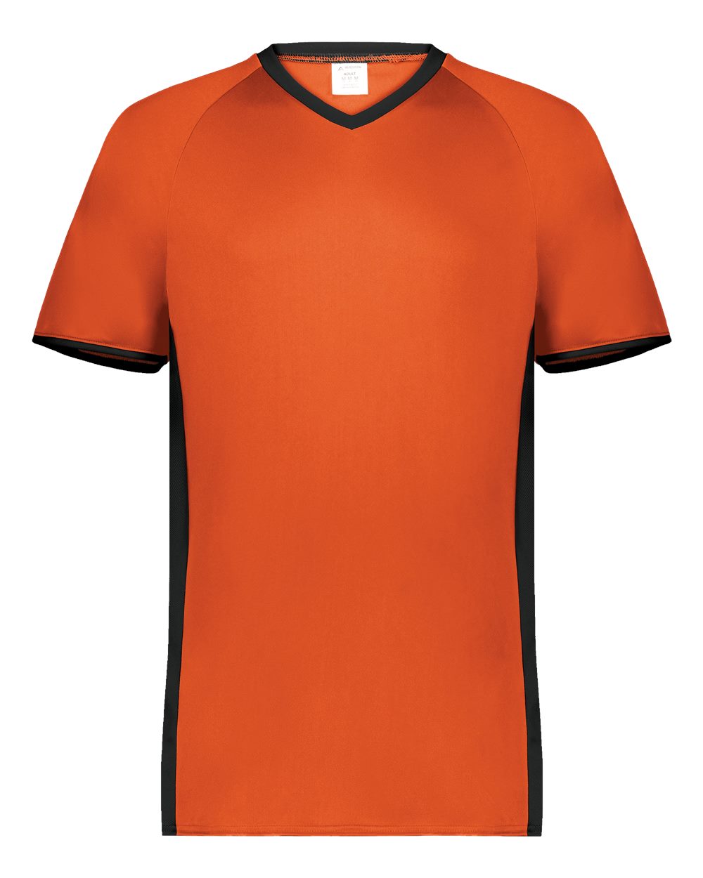 Augusta Sportswear Youth Cutter V-Neck Jersey. 6908 - Orange/ Black