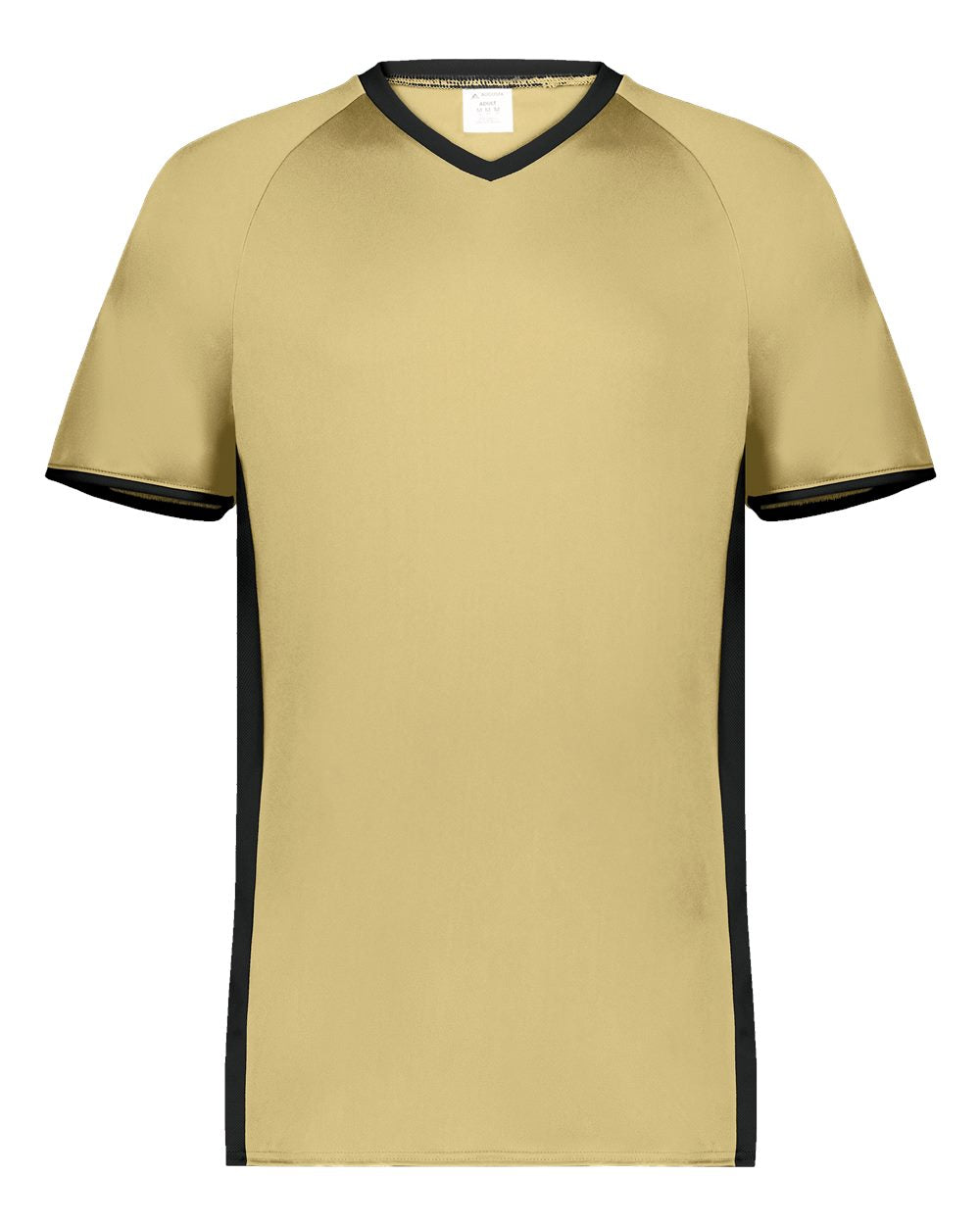 Augusta Sportswear Youth Cutter V-Neck Jersey. 6908 - Vegas Gold/ Black