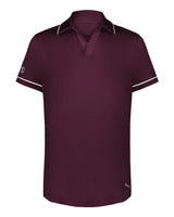 Holloway Women's CoolCore® Polo. 222701 - Maroon/ White