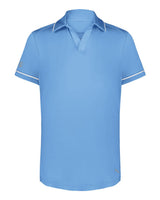 Holloway Women's CoolCore® Polo. 222701 - Columbia Blue/ White