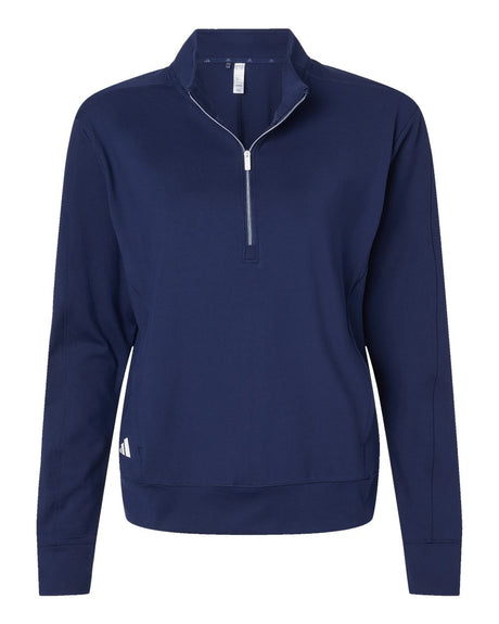 Adidas Women's Ultimate365 Quarter-Zip Pullover. A1002 - Collegiate Navy