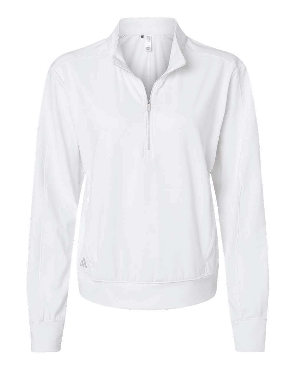 Adidas Women's Ultimate365 Quarter-Zip Pullover. A1002 - White