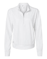 Adidas Women's Ultimate365 Quarter-Zip Pullover. A1002 - White