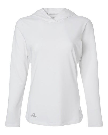 Adidas Women's Performance Hooded Pullover. A1003 - White