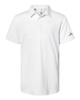 Adidas Youth Performance Polo. A4000 - White