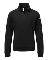 Adidas Youth Performance Quarter-Zip Pullover. A4001 - Black