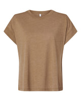 LAT Women's Vintage Wash Tee. 3502 - Washed Coyote Brown