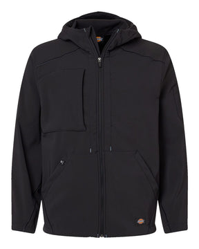 Dickies Men's Tall Protect Hooded Jacket. PH10T - Black
