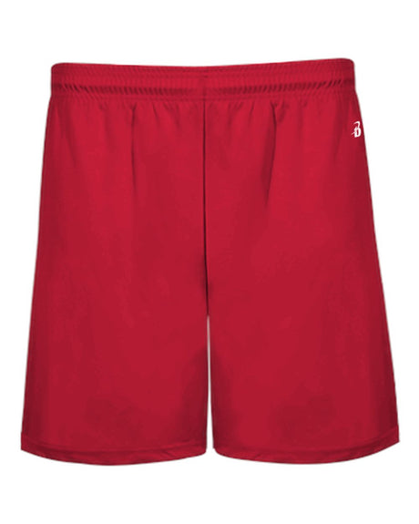 Badger Men's B-Core 5" Pocketed Shorts. 4146 - Red