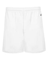 Badger Men's B-Core 5" Pocketed Shorts. 4146 - White