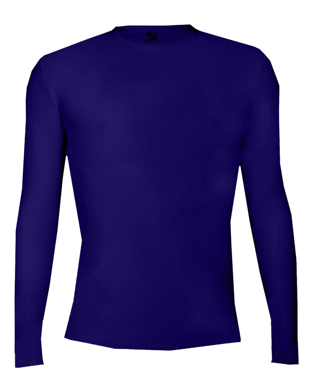 Badger Men's Pro-Compression Long Sleeve T-Shirt. 4605 - Purple