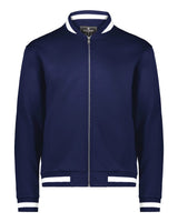 Holloway Youth V-Street Full-Zip Jacket. 223647 - Navy/ White