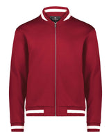 Holloway Youth V-Street Full-Zip Jacket. 223647 - Scarlet/ White