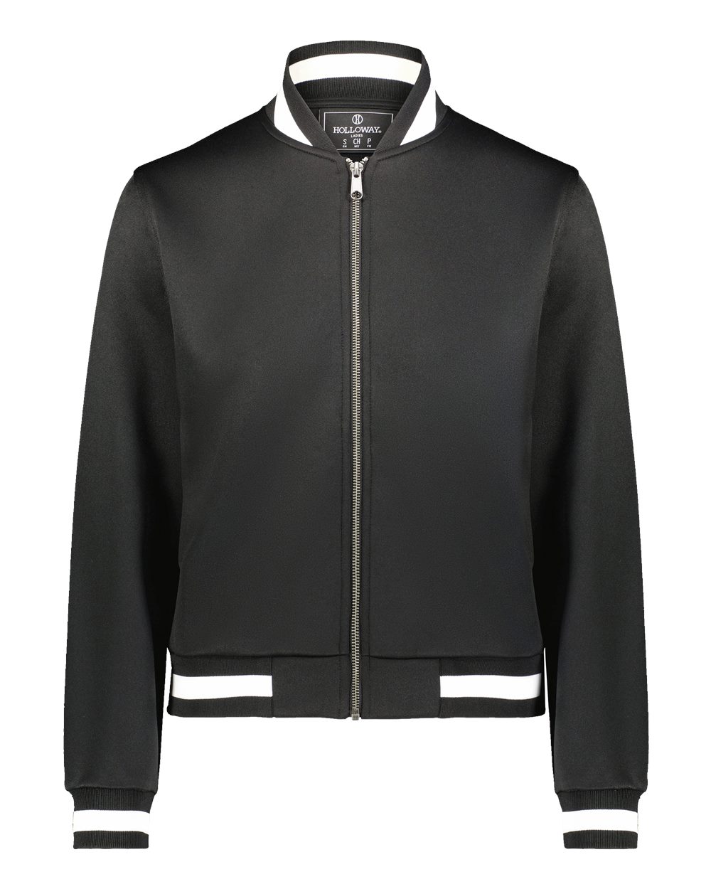 Holloway Women's V-Street Full-Zip Jacket. 223747 - Black/ White