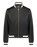 Holloway Women's V-Street Full-Zip Jacket. 223747 - Black/ White