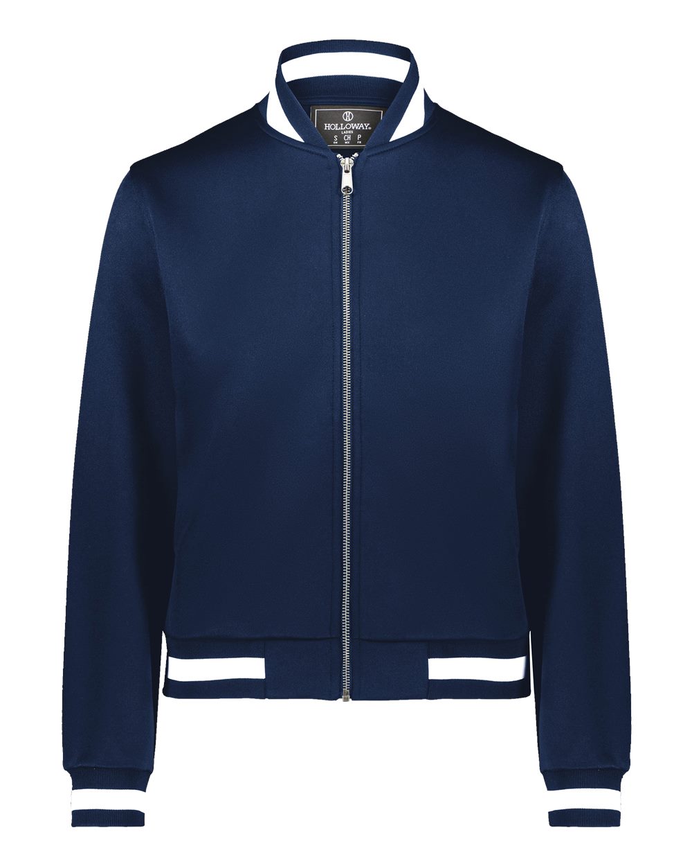Holloway Women's V-Street Full-Zip Jacket. 223747 - Navy/ White