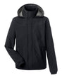 Nautica Men's Voyage Hooded Rain Jacket. N17182 - Black