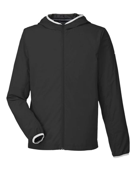 Nautica Men's Stillwater Hooded Windbreaker. N17926 - Black