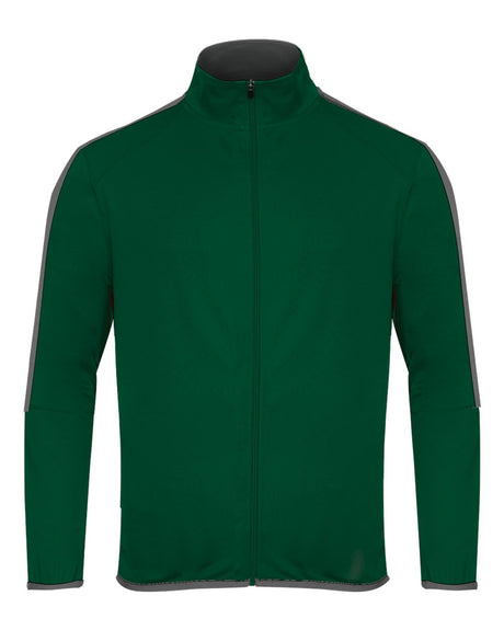 Badger Men's Blitz Outer-Core Jacket. 7721 - Forest/ Graphite