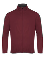 Badger Men's Blitz Outer-Core Jacket. 7721 - Maroon/ Graphite