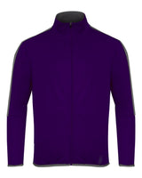 Badger Men's Blitz Outer-Core Jacket. 7721 - Purple/ Graphite