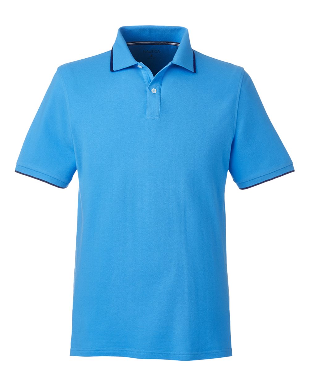 Nautica Men's Deck Polo. N17165 - Azure Blue