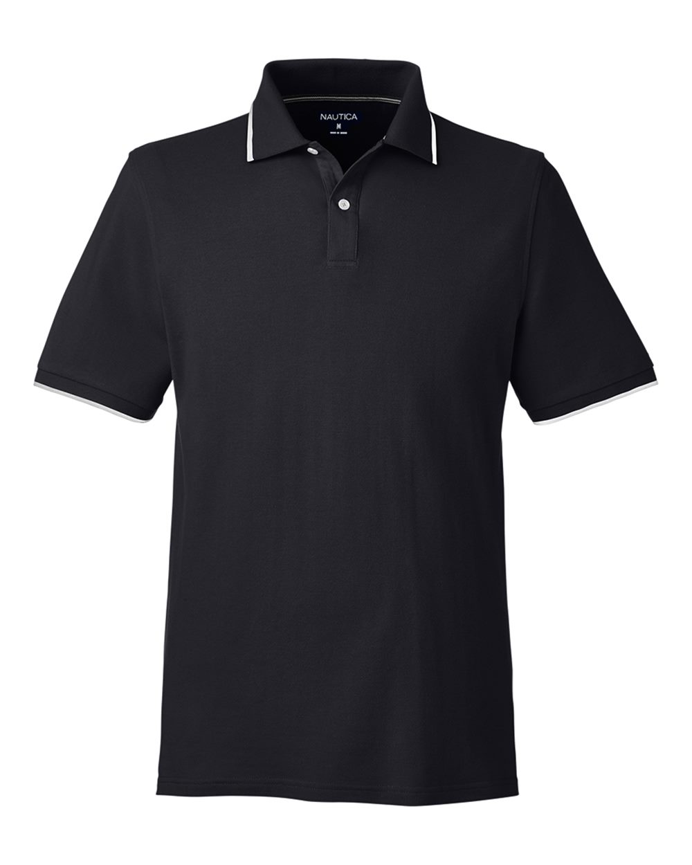 Nautica Men's Deck Polo. N17165 - Black