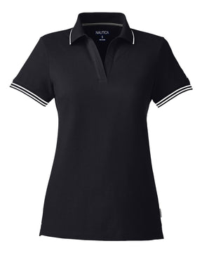 Nautica Women's Deck Polo. N17168 - Black