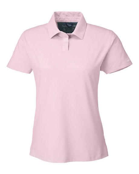 Nautica Women's Saltwater Polo. N17923 - Sunset Pink