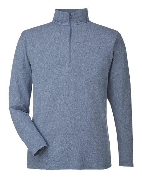 Nautica Men's Saltwater Quarter-Zip Pullover. N17924 - Faded Navy