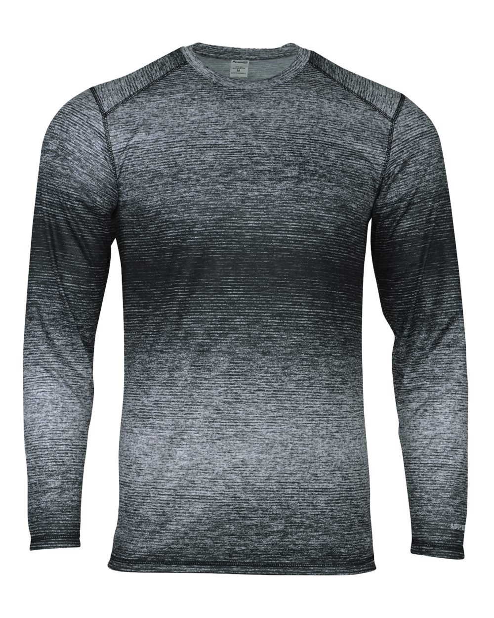 Paragon Men's Mirage Performance Long Sleeve T-Shirt. 234 - Black