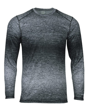 Paragon Men's Mirage Performance Long Sleeve T-Shirt. 234 - Black