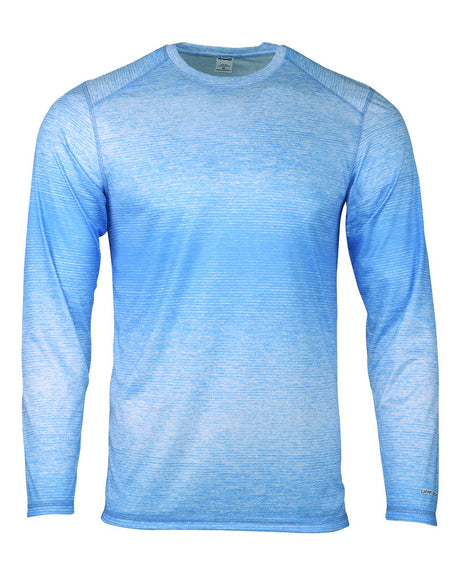 Paragon Men's Mirage Performance Long Sleeve T-Shirt. 234 - Light Blue