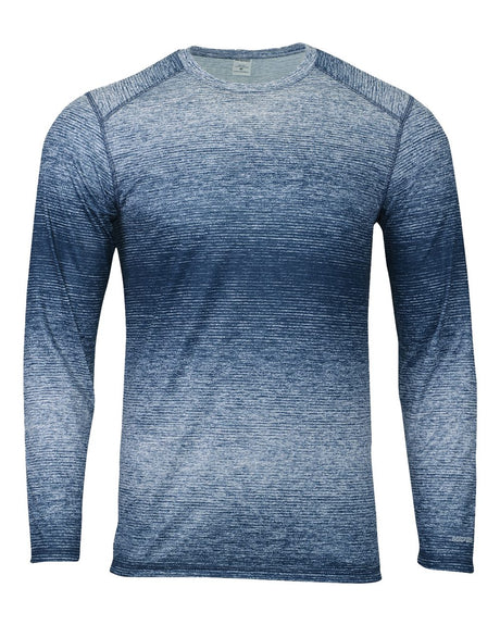 Paragon Men's Mirage Performance Long Sleeve T-Shirt. 234 - Navy