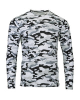Paragon Men's Woodland Performance Long Sleeve T-Shirt. 238 - Arctic Camo