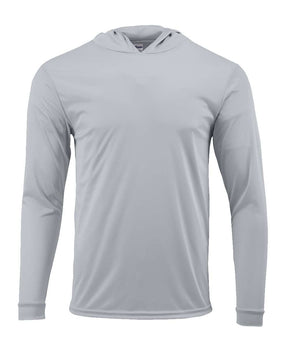 Paragon Youth Bahama Performance Hooded Long Sleeve T-Shirt. 221Y - Aluminum