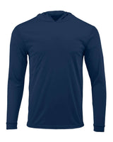 Paragon Youth Bahama Performance Hooded Long Sleeve T-Shirt. 221Y - Navy