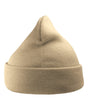 Atlantis Headwear Sustainable 12" Knit Beanie. WIND - Beige