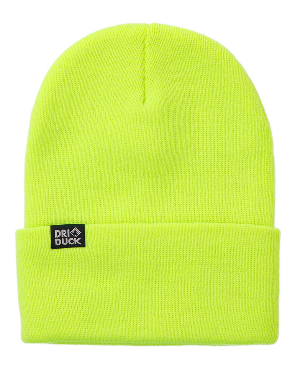 DRI DUCK Coleman Cuffed Beanie. 3523 - Neon Yellow