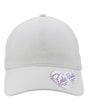 Infinity Her Women's Perforated Performance Cap. GABY - Light Grey/ Snow Leopard