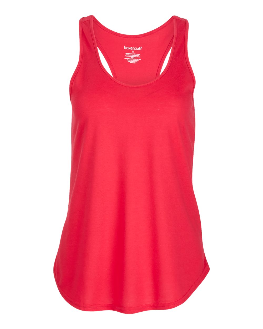 Boxercraft Women's Essential Racerback Tank Top. BW2502 - True Red
