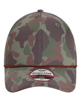Imperial The Outtasite Cap. 5058 - Frog Skin Camo/ Green