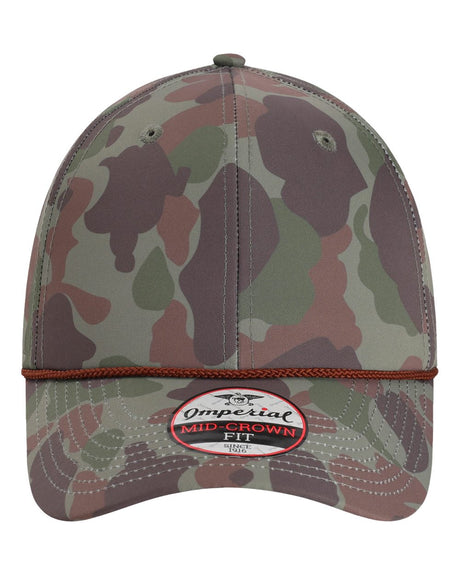 Imperial The Outtasite Cap. 5058 - Frog Skin Camo/ Green